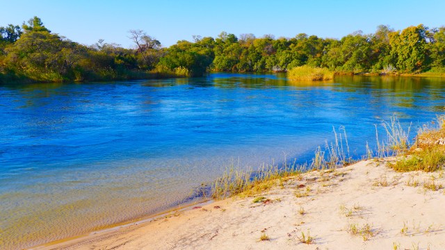 Little Beach at Popa Falls Resort.